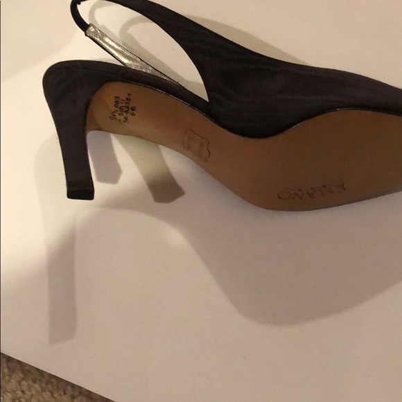 NWOB A’MANO Dark Brown Heels Vintage - Picture 7 of 8